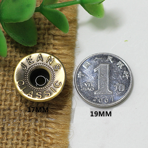 DB-KX3 Jeans Button Shake head button 17mm