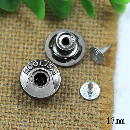 KXY Jeans Button Shake head button