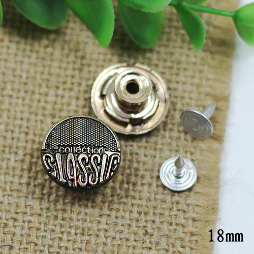 SXY Jeans Button Shake head button