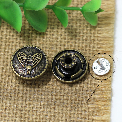 XXHJ Jeans Button Shake head button