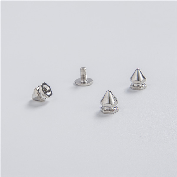 FR0608 Hexagon Screwback Spikes 6x8mm 1000pcs/Bag