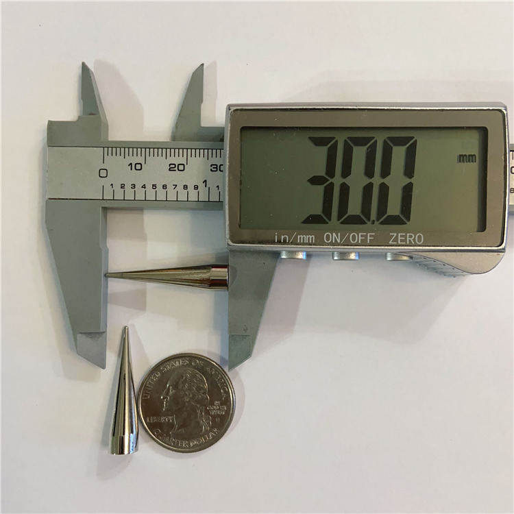 FR0730 Cone Spikes For Leather 7x30mm 100pcs/Bag