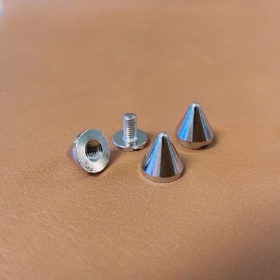 FR0808 Gold Cone Spikes 8x8mm 100pcs/Bag