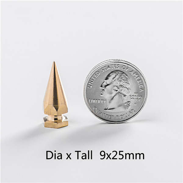 FR0925  Custom Hex Spikes 9x25mm 500pcs/Bag