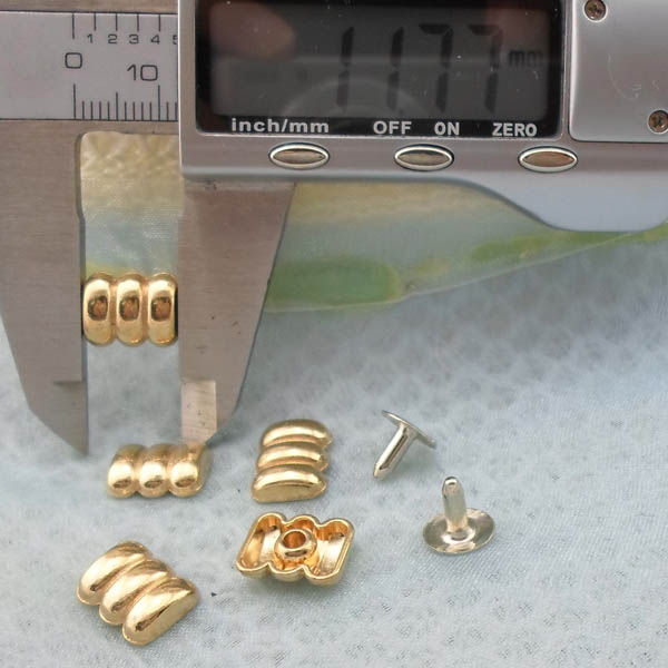 K217 Profiled Alloy Rivets 12x4mm 1000pcs/Bag