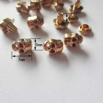X0507 Skull Head Rivets 5x7mm 1000pcs