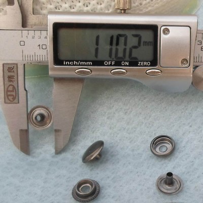 203# Iron Snap Fastener 12.5mm 1000pcs/bag