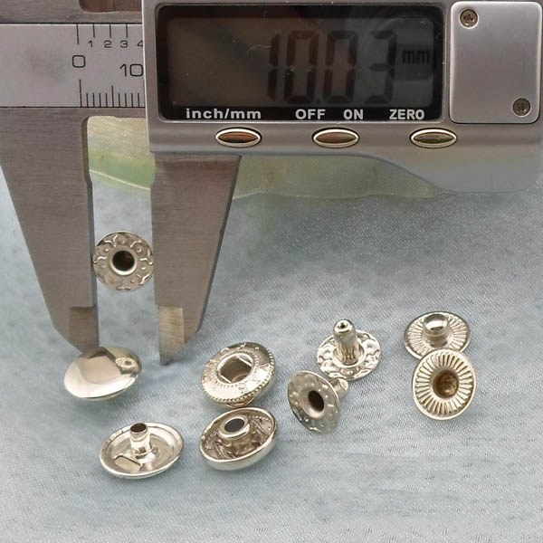 633# Iron Snap Fastener 12.5mm 1000pcs/bag