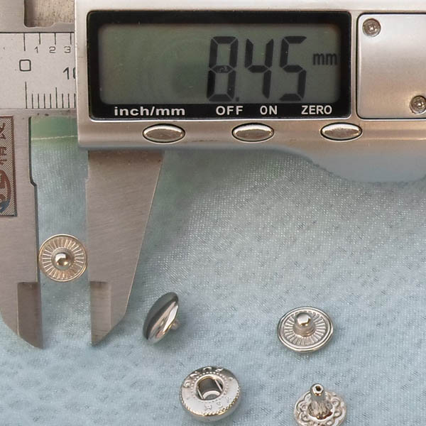 665# Iron Snap Fastener 10mm 1000pcs/bag