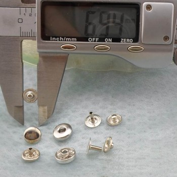 688# Copper Snap Fastener 8mm 1000pcs/bag