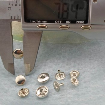 688# Copper Snap Fastener 8mm 1000pcs/bag