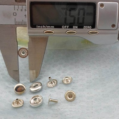 688# Copper Snap Fastener 8mm 1000pcs/bag