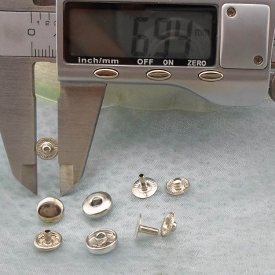 688# Copper Snap Fastener 8mm 1000pcs/bag