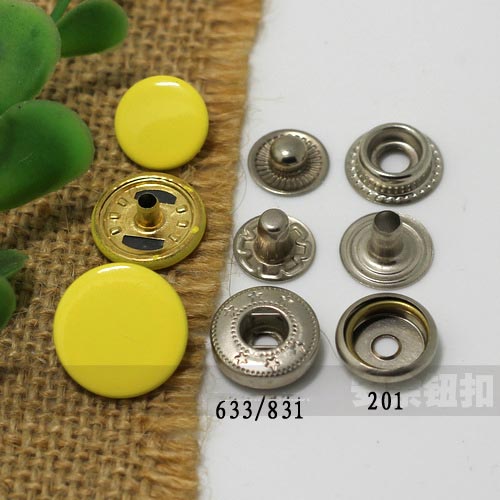 AY107  633#/201#/831# Metal Snap Fastener/Decorative buckle/Leather buckle/Cowboy deduction/Purse buckle