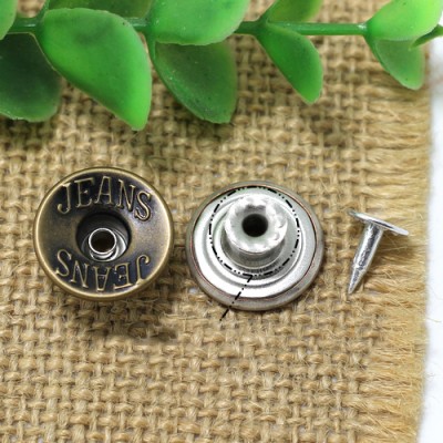 AY119 Jeans Button Shake head button 17mm