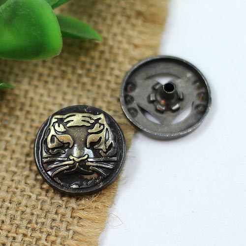 ESS201 201# Metal Snap Fastener/Decorative buckle/Leather buckle/Cowboy deduction/Purse buckle 20mm