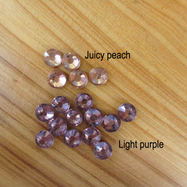 SS10 Middle East Drilling hot fix nails 3mm 1440pcs/Bag