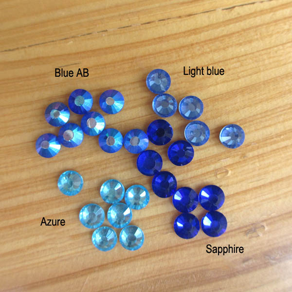 SS6 Middle East Drilling hot fix nails 2mm 1440pcs/Bag