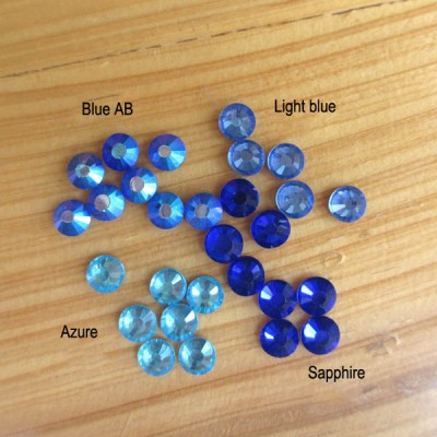 SS6 Middle East Drilling hot fix nails 2mm 1440pcs/Bag