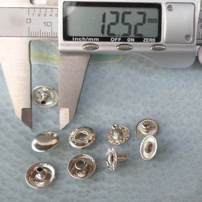 633# Copper Snap Fastener 12.5mm 100pcs/bag