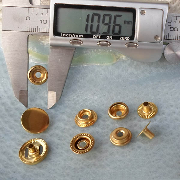201# Copper Snap Fastener 15mm 100pcs/bag
