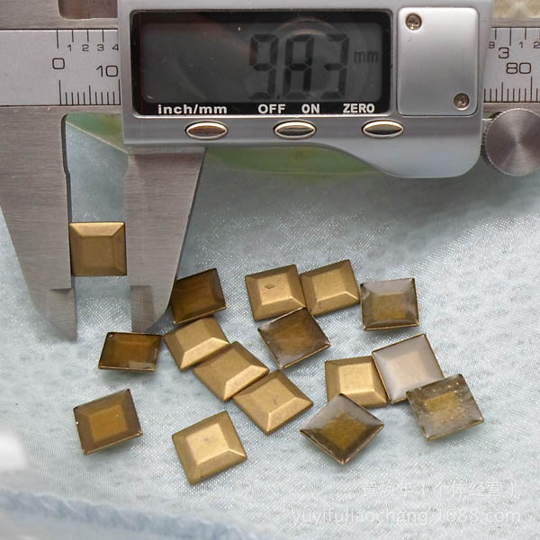 X041 Metal Keystone hot fix nails 10x2mm 5000pcs/Bag