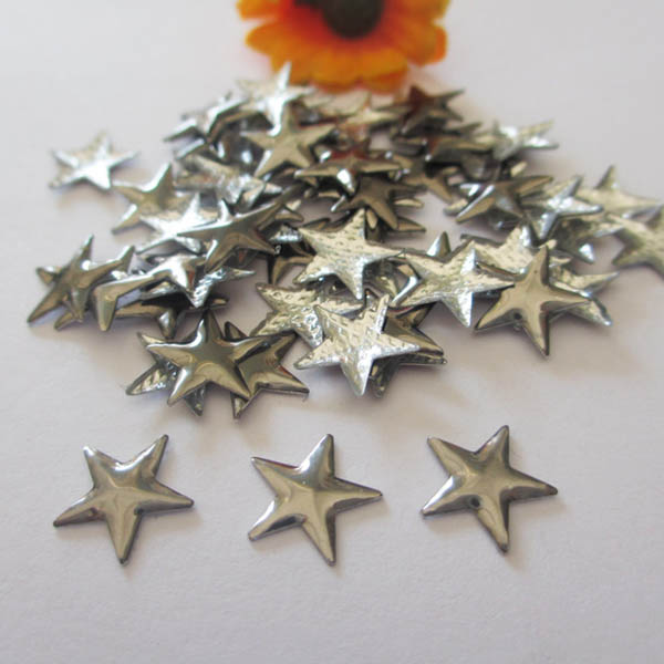 X1002 Metal Pentagram Hot Fix nails 10x2mm 5000pcs/Bag