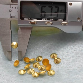 X145 Metal Cone Hot Fix nails 7x3mm 5000pcs/Bag