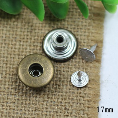 YKX Jeans Button Shake head button 17mm