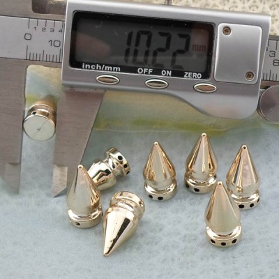 F090 Cone ABS Sewing Spikes 10x20mm 1000pcs/bag