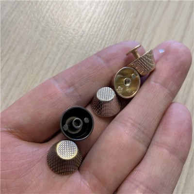 H814  Bucket Shaped Screw Back Spikes 8x14mm  100pcs/bag