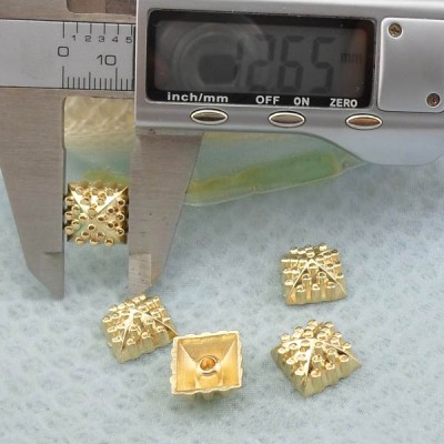 K238 Pyramid Decorative Metal Rivets 12.5x6mm 1000pcs/bag