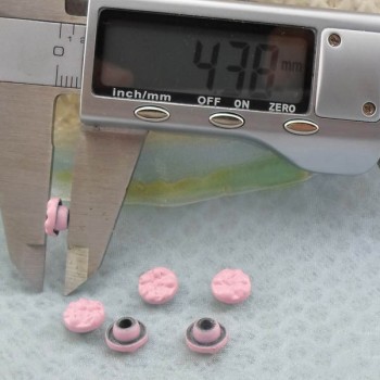 K240 Flowers Alloy Rivets 8x4mm  1000pcs/bag