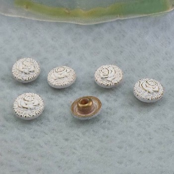 K241 Flowers Alloy Rivets 9x5mm  1000pcs/bag