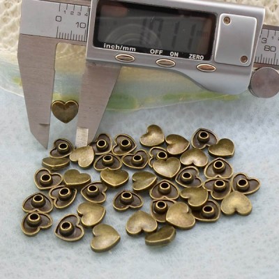 K256 Heart Alloy Rivets 10x3.5mm  1000pcs/bag