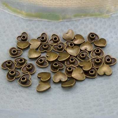 K256 Heart Alloy Rivets 10x3.5mm  1000pcs/bag