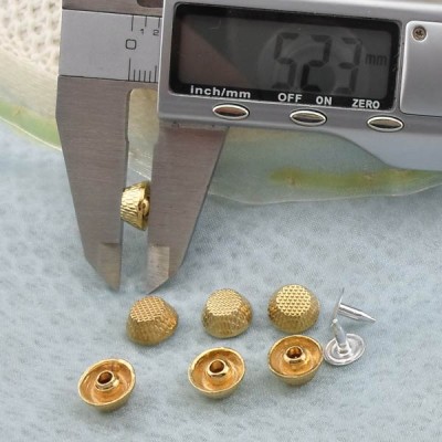 K260 Bucket Alloy Rivets 10x5mm  1000pcs/bag