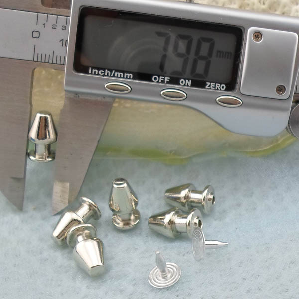 K266 Custom Cone Rivets 8x14mm 1000pcs/bag