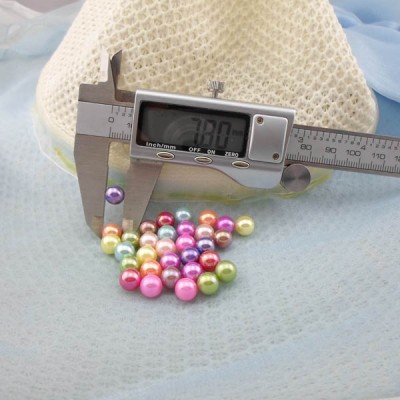 Q0008 Round/Pearl ABS Rivets 8mm  1000pcs/bag