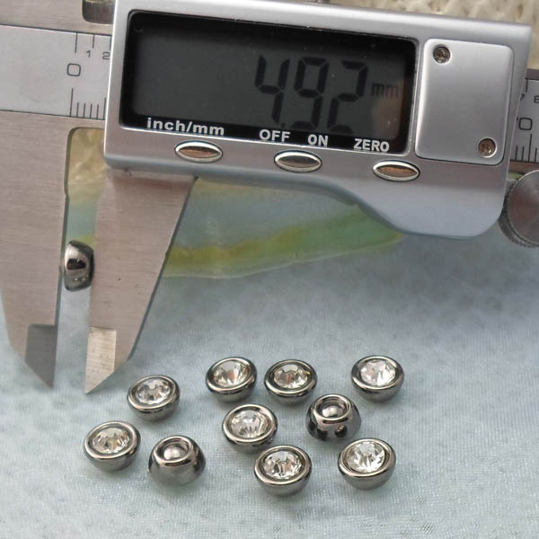 Q216 Dome Plastic Rivets 8x5mm 1000pcs/bag