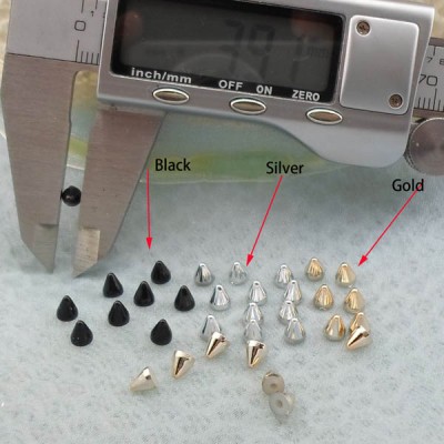 Q275 Cone Plastic Rivets 4x4mm 1000pcs/bag