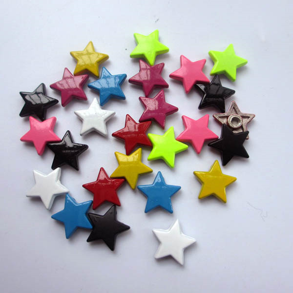 X1212 Pentagram Spikes 12x12mm  100pcs/bag