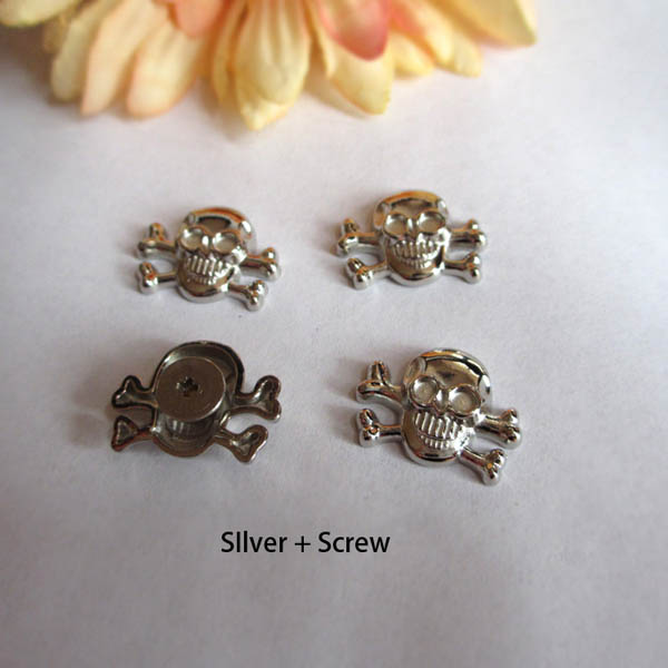 X1318 Skull Head Spikes 13x18mm  100pcs/bag