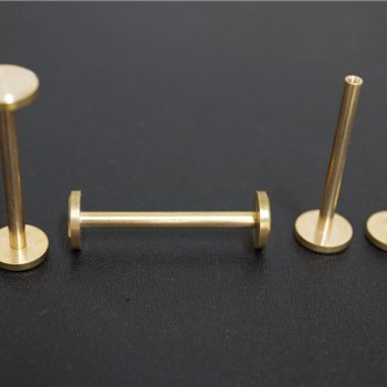 FF10330 Flat Head Chicago Screw Posts 10x3x30mm 100pcs/Bag