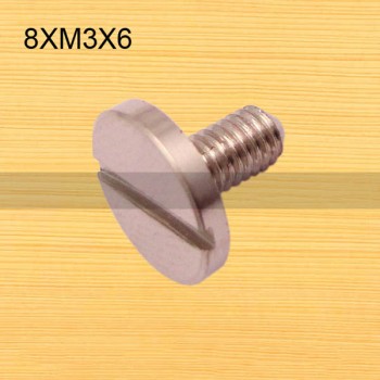FR003 Ultra-small Brass screws-Chicago Screws-Binding Screws-Plane 8xM3x6mm 1000pcs/Bag