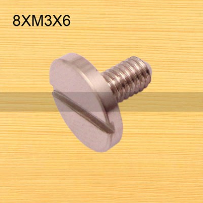FR003 Ultra-small Brass screws-Chicago Screws-Binding Screws-Plane 8xM3x6mm 1000pcs/Bag