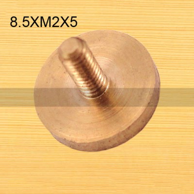 FR005 Ultra-small Brass screws-Chicago Screws m2*4mm 8.5xM2x5mm 1000pcs/Bag
