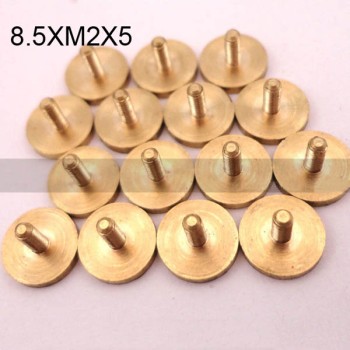 FR005 Ultra-small Brass screws-Chicago Screws m2*4mm 8.5xM2x5mm 1000pcs/Bag