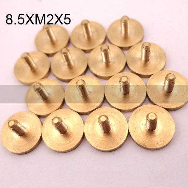 FR005 Ultra-small Brass screws-Chicago Screws m2*4mm 8.5xM2x5mm 1000pcs/Bag