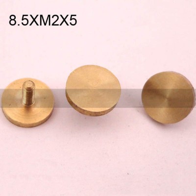 FR005 Ultra-small Brass screws-Chicago Screws m2*4mm 8.5xM2x5mm 1000pcs/Bag